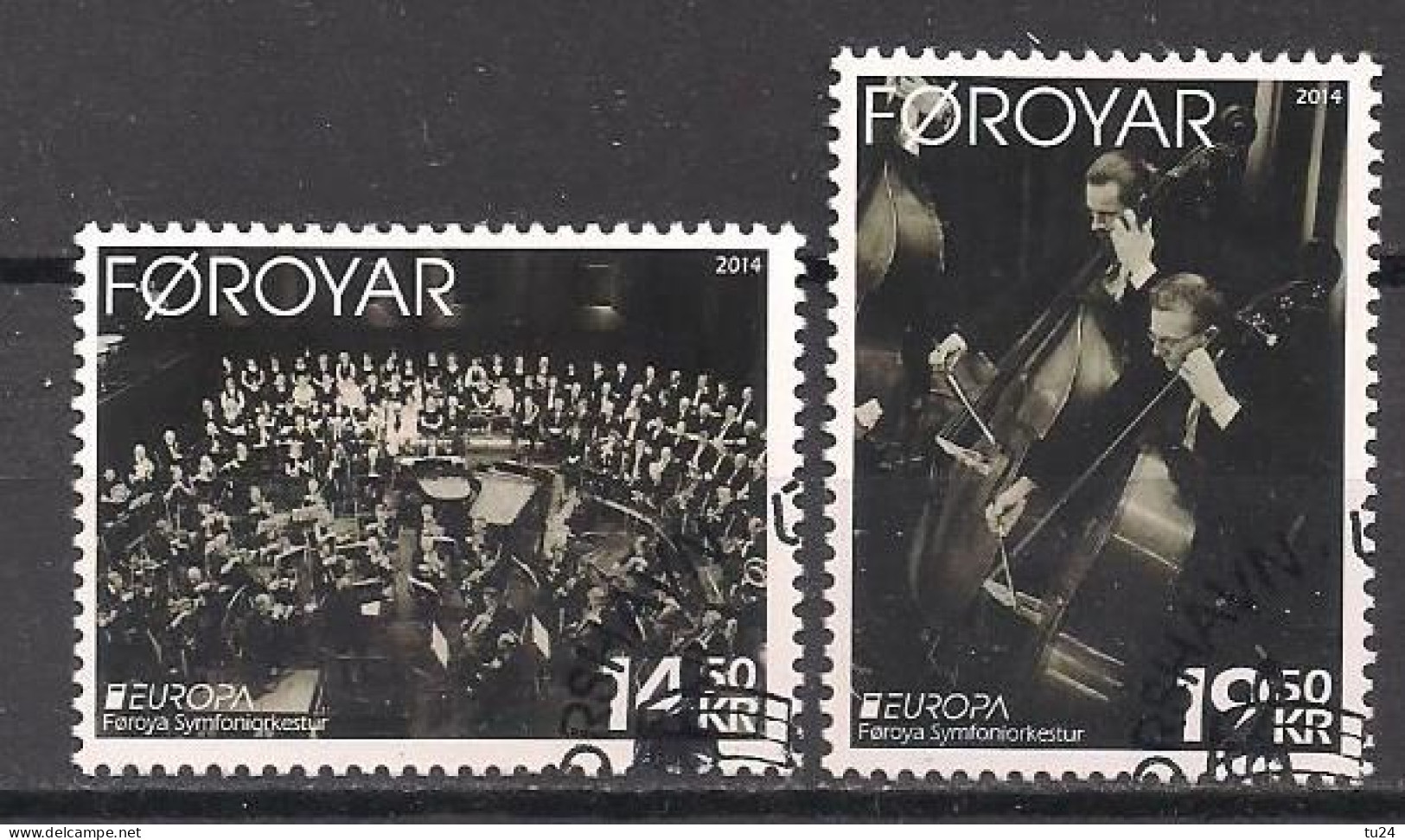 DK - Färöer / Faroe Islands  (2014)  Mi.Nr.  804 + 805  Gest. / Used  (7fg25) EUROPA - 2014