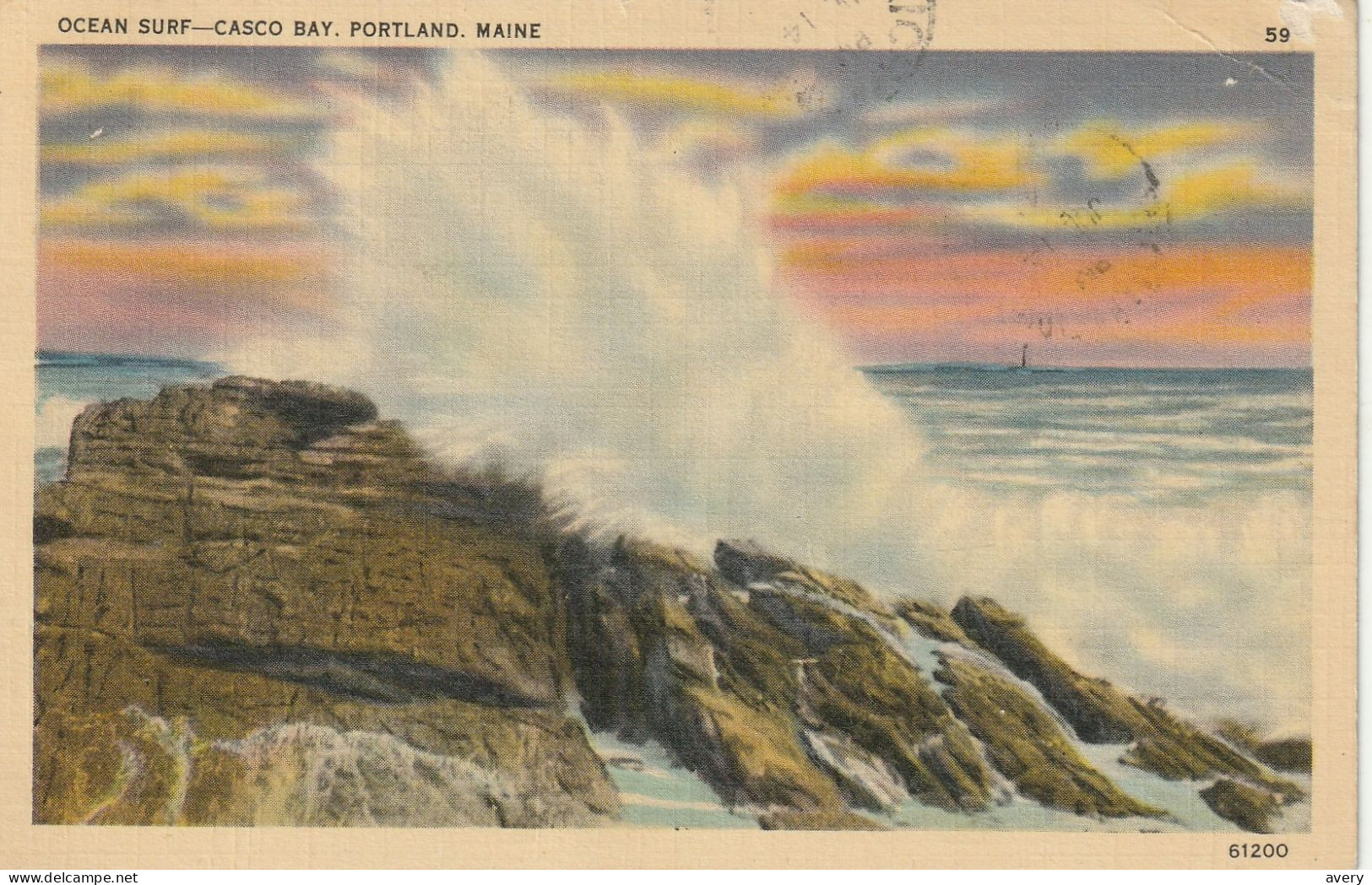 Ocean Surf - Casco Bay, Portland, Maine - Portland