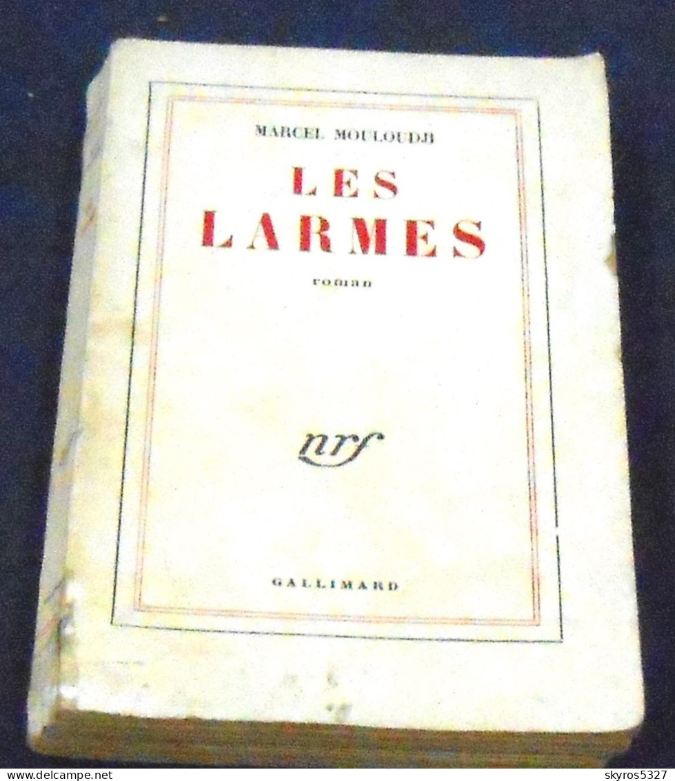 Les Larmes - Livres Dédicacés