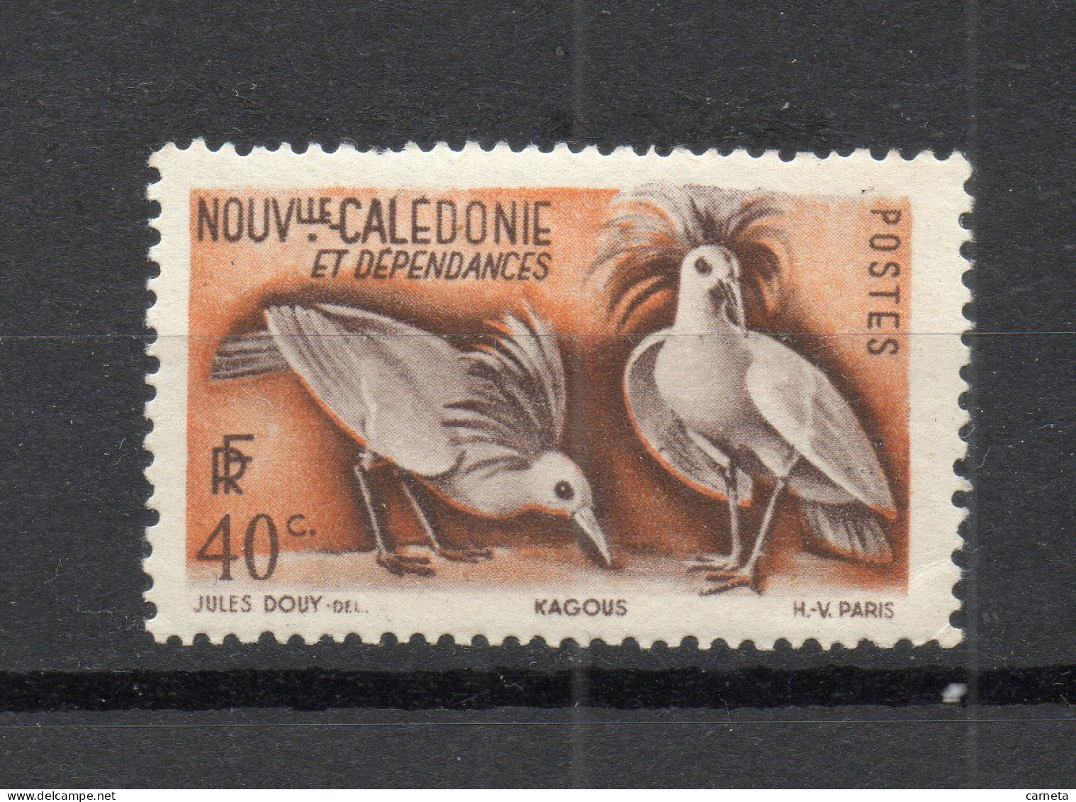 Nlle CALEDONIE N° 261   NEUF AVEC CHARNIERE COTE  0.50€   OISEAUX ANIMAUX - Nuevos