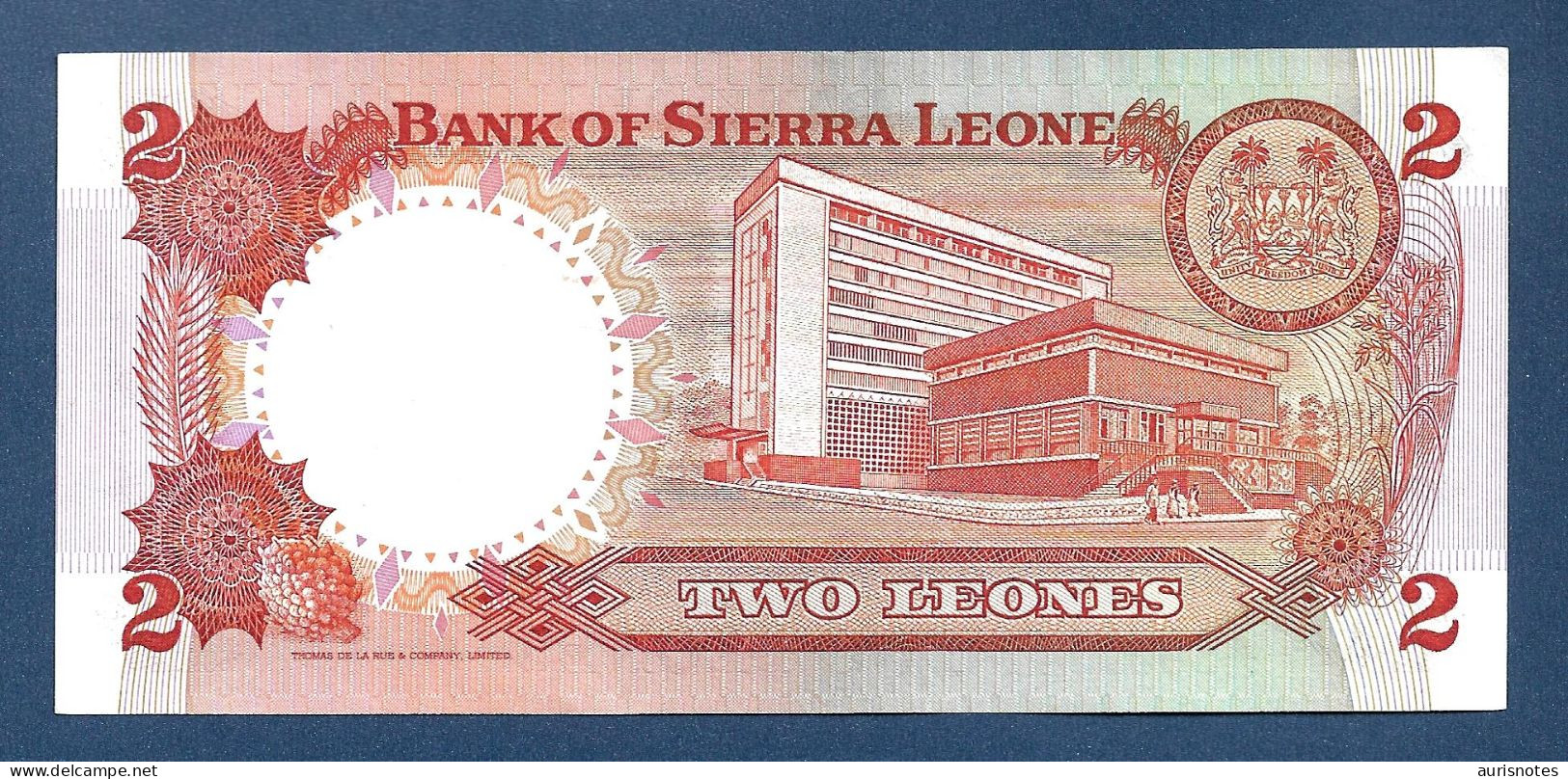 Sierra Leone 2 Leones 1983 Scarce Date P6f UNC- - Sierra Leona