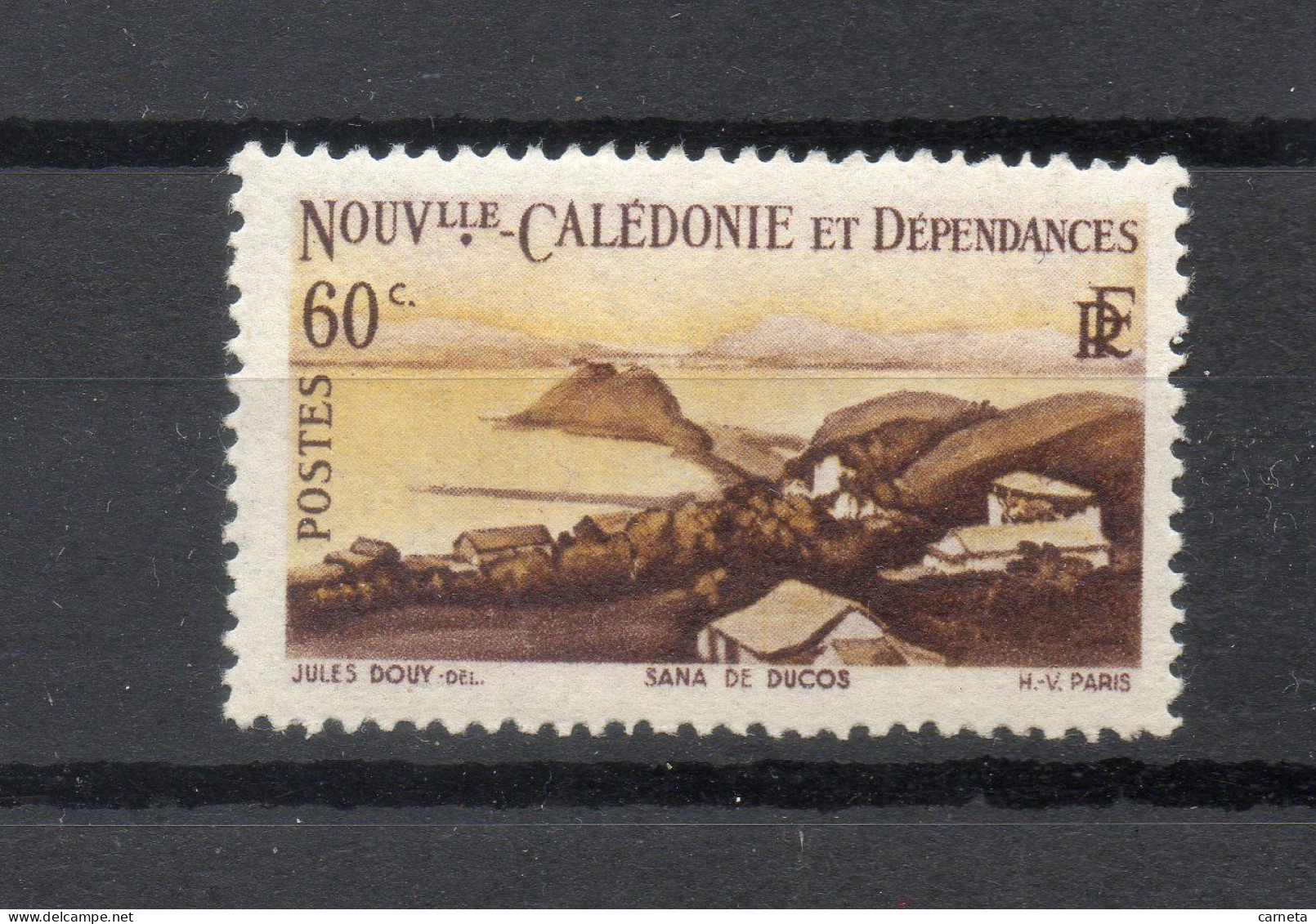 Nlle CALEDONIE N° 263   NEUF AVEC CHARNIERE COTE  0.75€   PAYSAGE - Nuevos