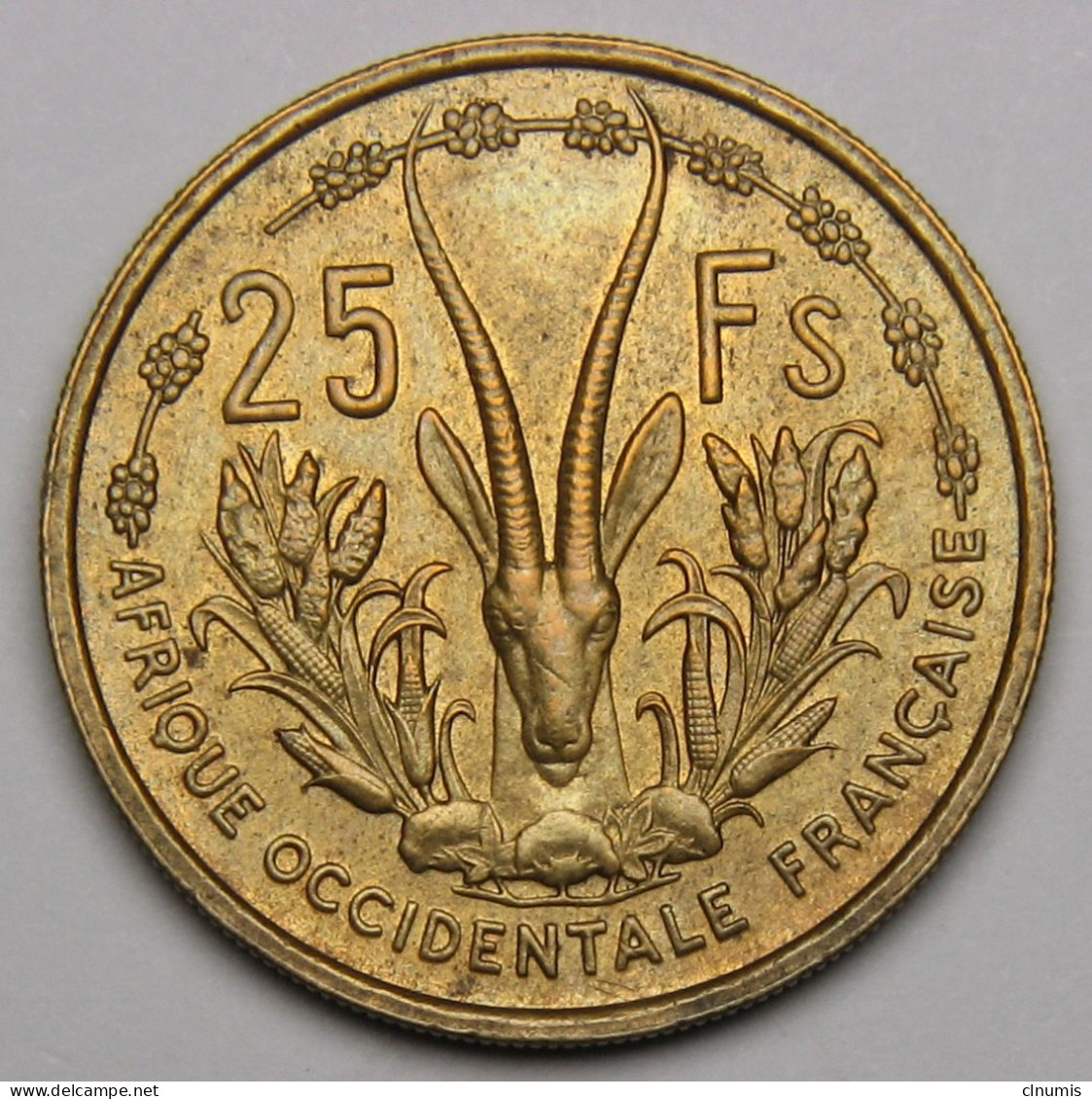 25 Francs Afrique Occidentale Française, République Française 1956 - French West Africa