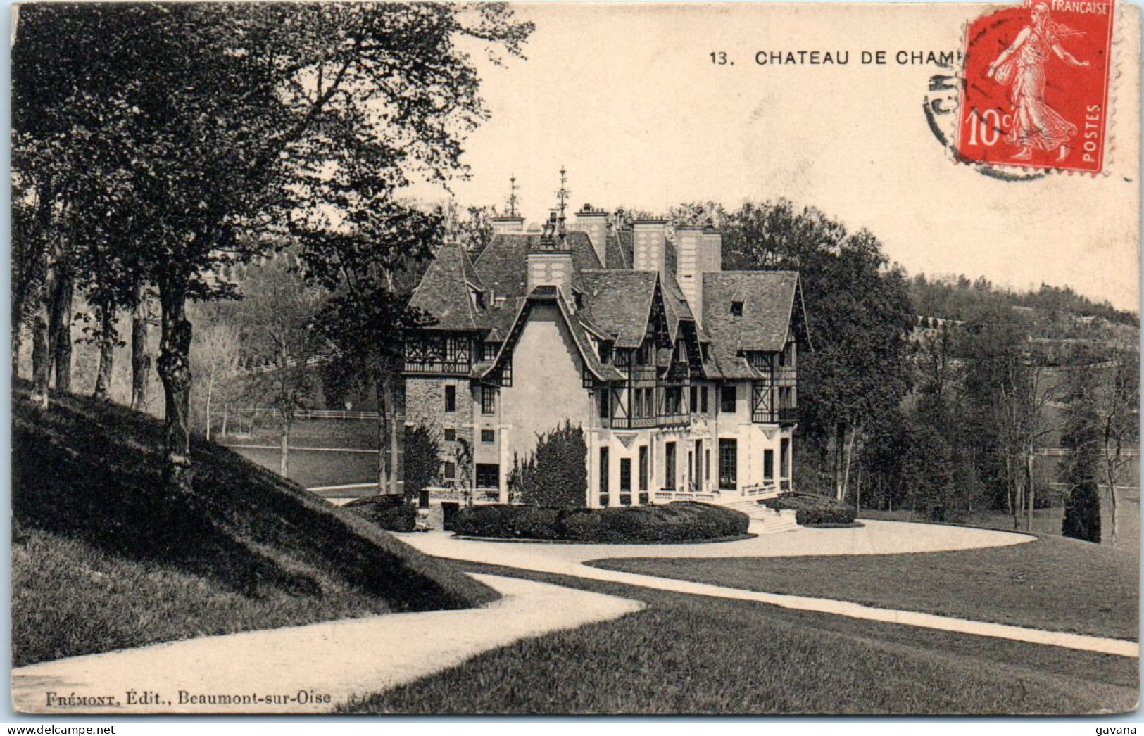 95 Chateau De CHAMPAGNE - Champagne Sur Oise