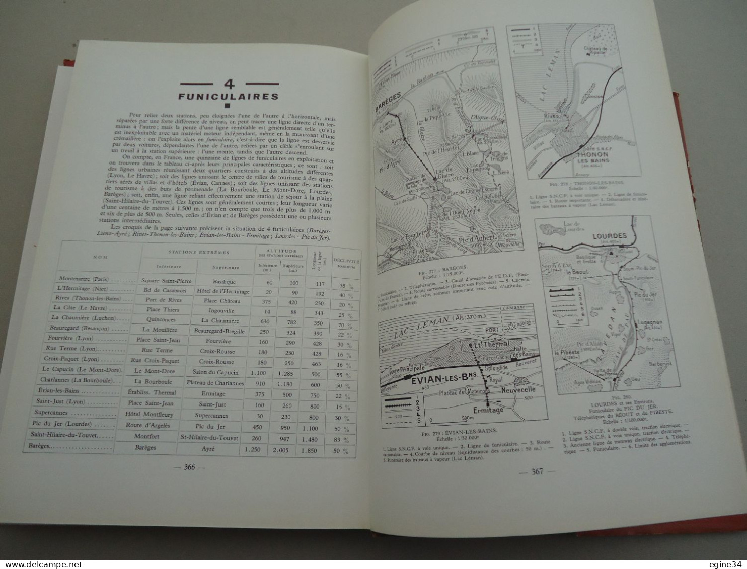 CHAIX - H. Lartilleux -Géographie des Chemins de Fer Français - SNCF Réseaux Divers -1959- Photos croquis cartes