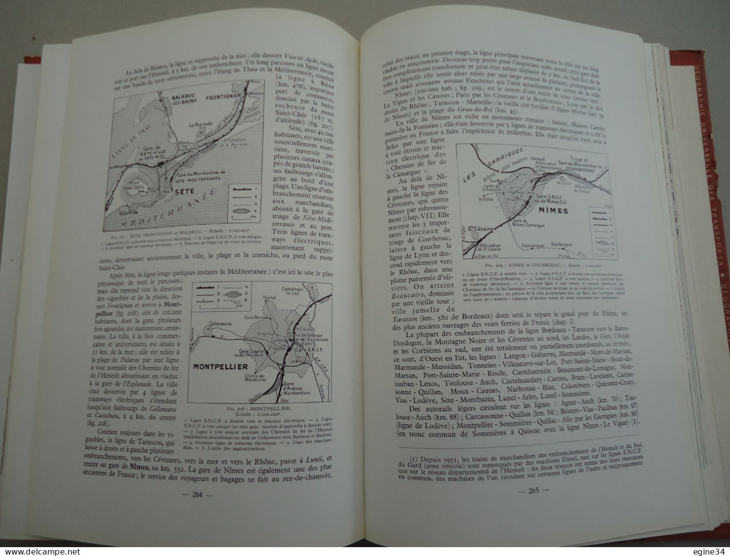 CHAIX - H. Lartilleux -Géographie des Chemins de Fer Français - SNCF Réseaux Divers -1959- Photos croquis cartes