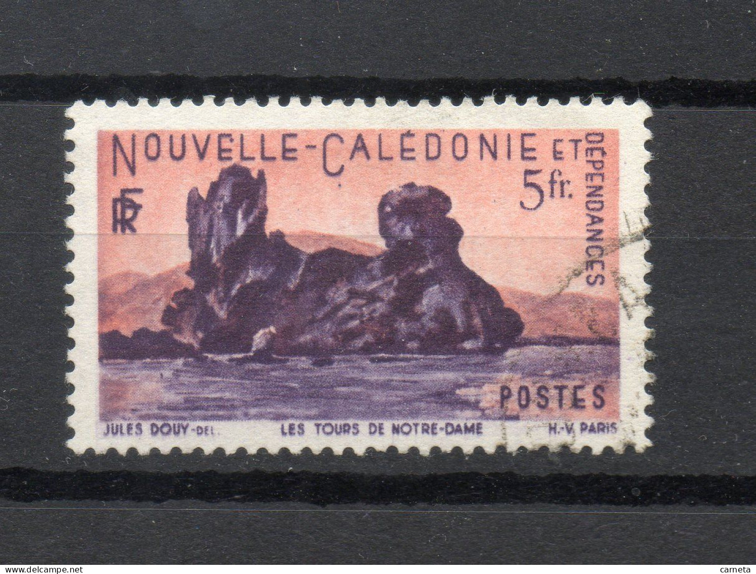 Nlle CALEDONIE N° 272   OBLITERE COTE 1.50€   PAYSAGE - Used Stamps