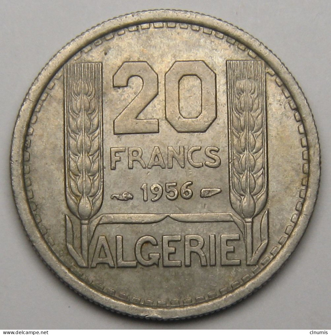 20 Francs Turin, Algérie, 1956 - Algerien