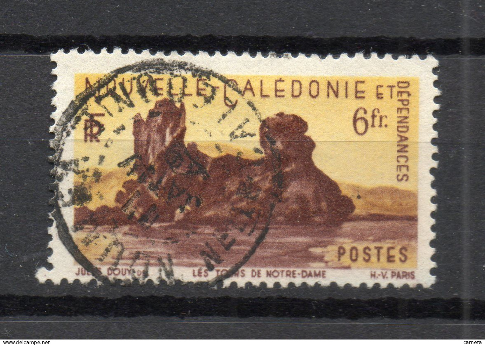 Nlle CALEDONIE N° 273   OBLITERE COTE 2.25€   PAYSAGE - Oblitérés