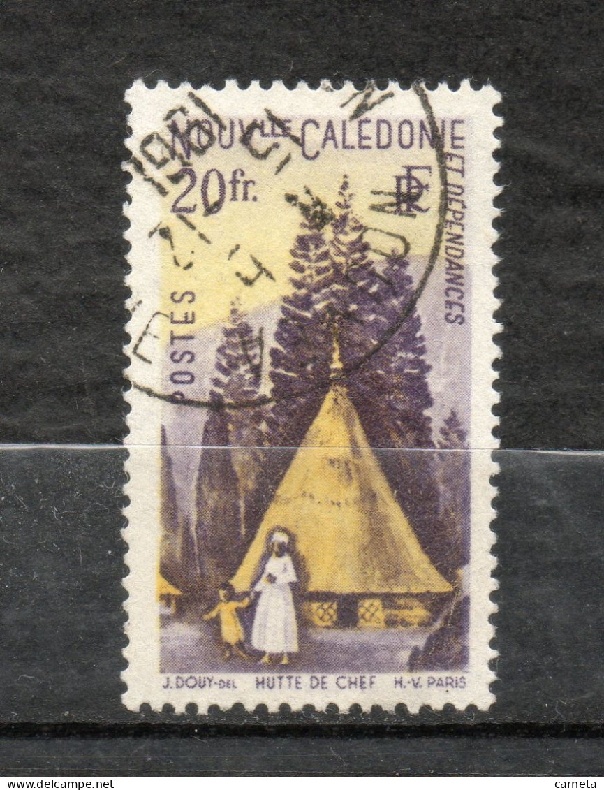 Nlle CALEDONIE N° 276   OBLITERE COTE 2.25€     HUTTE DE CHEF  MAISON - Usados