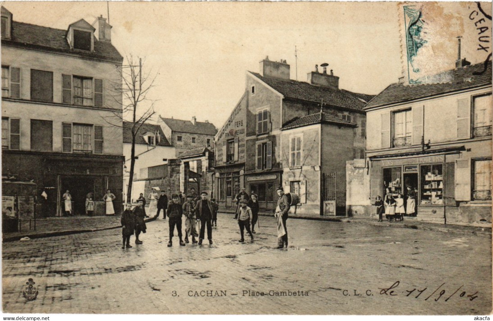 CPA Cachan Place-Gambetta FRANCE (1339227) - Cachan