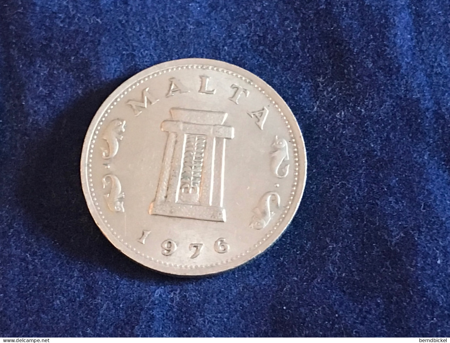 Münze Münzen Umlaufmünze Malta 5 Cents 1976 - Malta