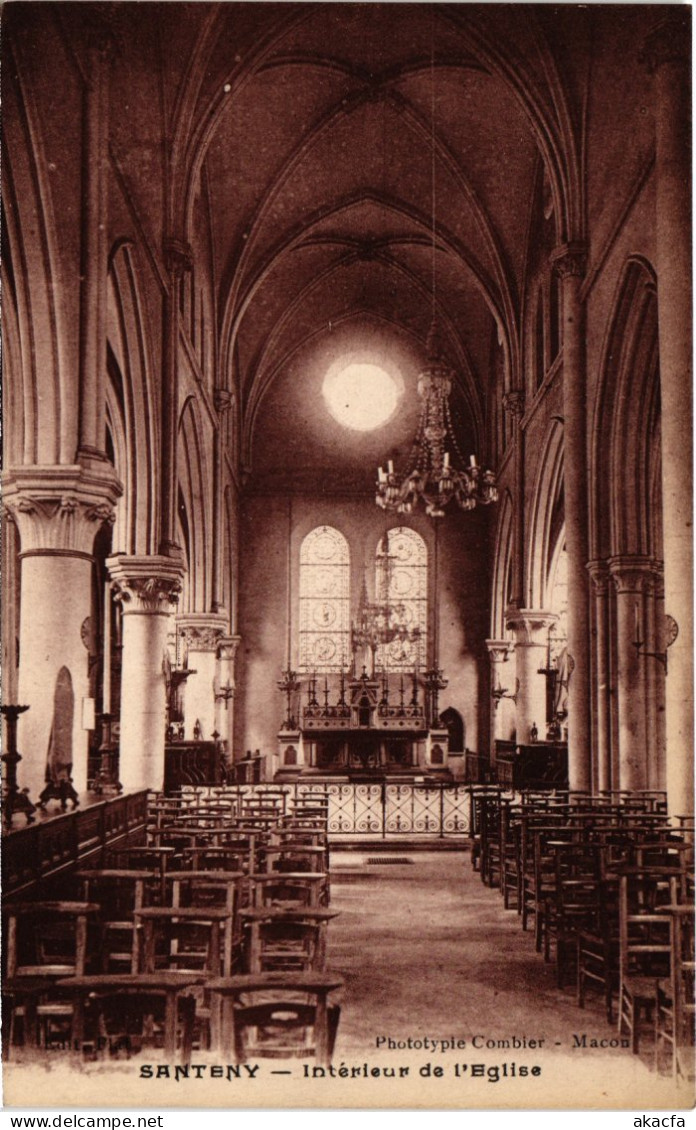 CPA Santeny Interieur De L'Eglise FRANCE (1339655) - Santeny
