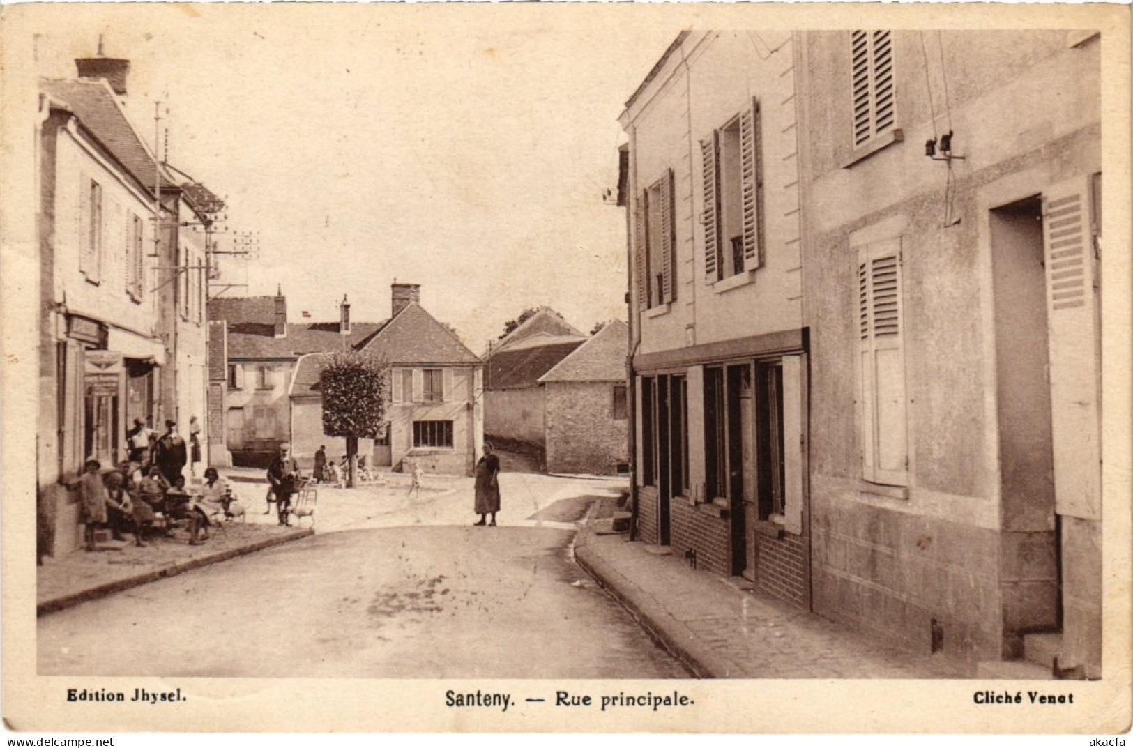 CPA Santeny Rue Principale FRANCE (1339672) - Santeny