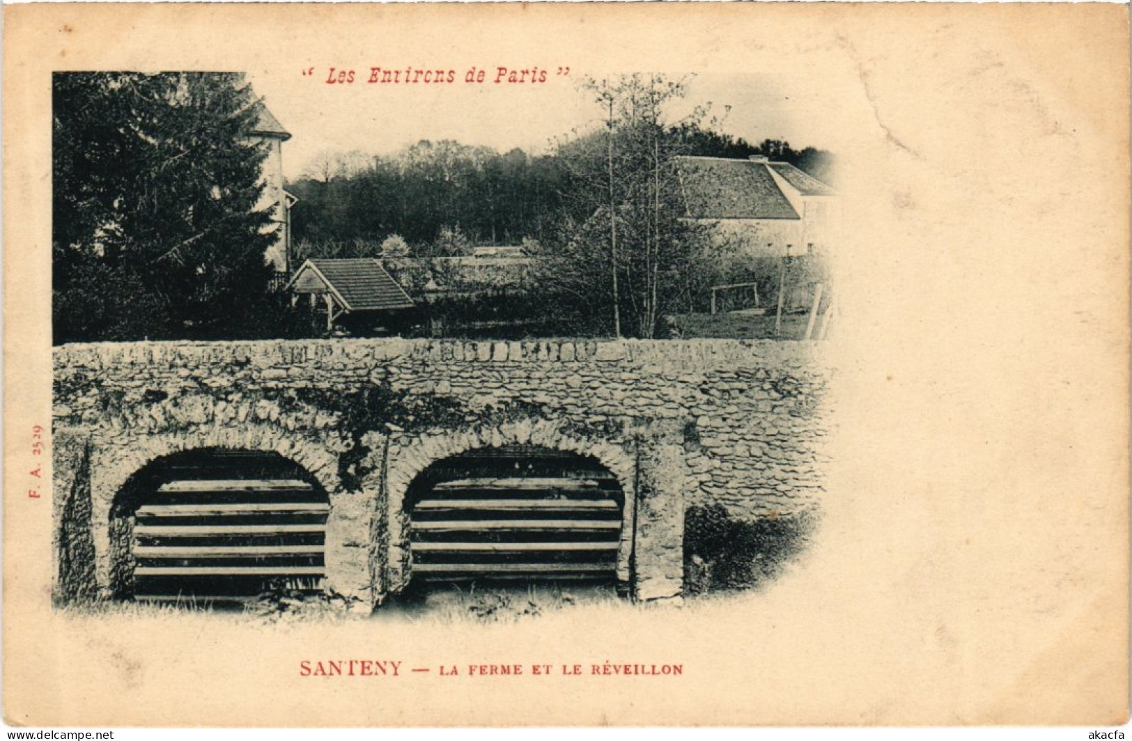 CPA Santeny La Ferme Et Le Reveillon FRANCE (1339688) - Santeny