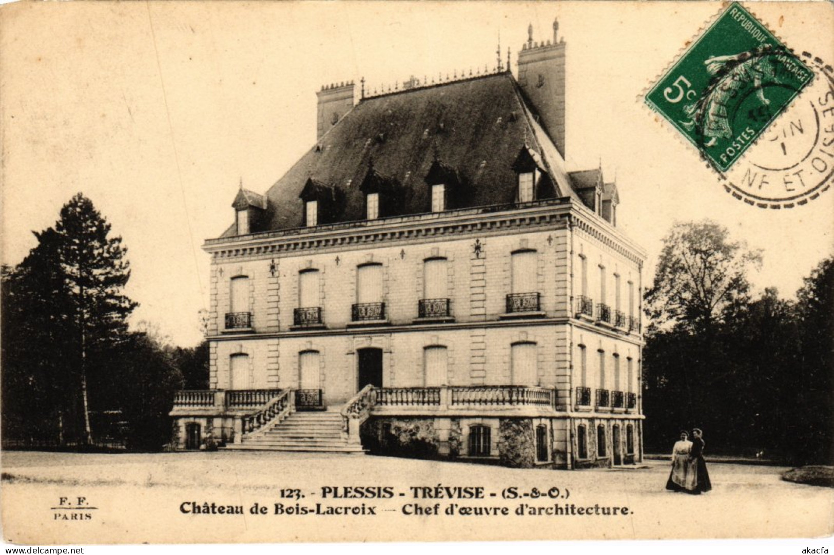 CPA Plessis-Trevise Chateau De Bois-Lacroix FRANCE (1339995) - Le Plessis Trevise