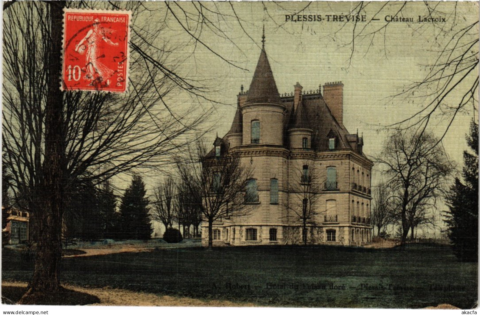 CPA Plessis-Trevise Chateau Lacroix FRANCE (1339999) - Le Plessis Trevise