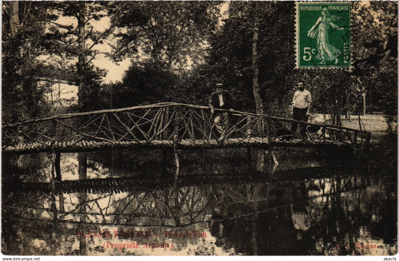 CPA Plessis-Trevise Pont D'Eau FRANCE (1370006) - Le Plessis Trevise