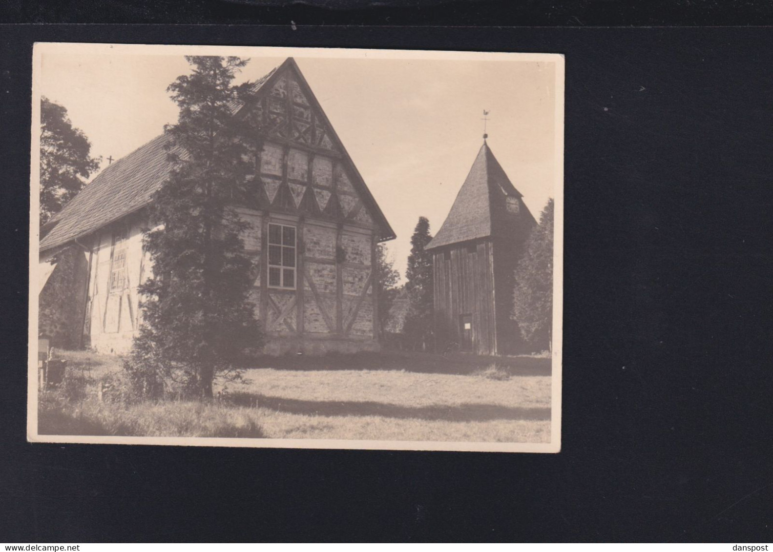 Dt. Reich Photo Heide Kirche In Undeloh 1932 - Heide