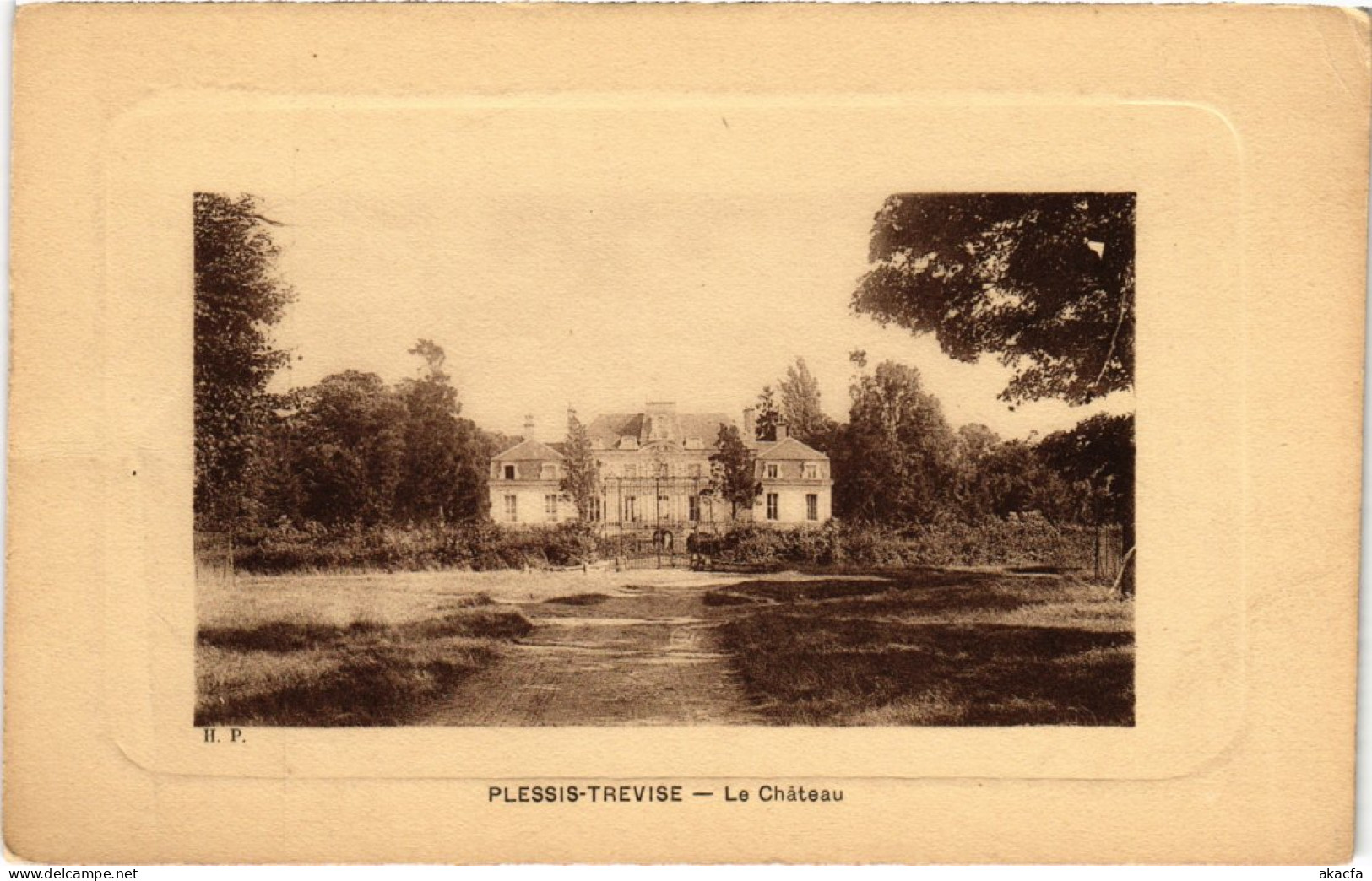 CPA Plessis-Trevise Le Chateau FRANCE (1338780) - Le Plessis Trevise