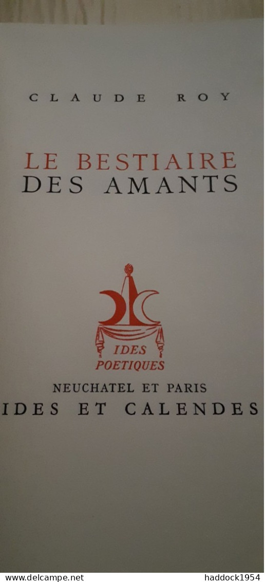 coffret de 4 ouvrages en édition originale ELUARD EMMANUEL ROY FRENAUD ides et calendes 1944