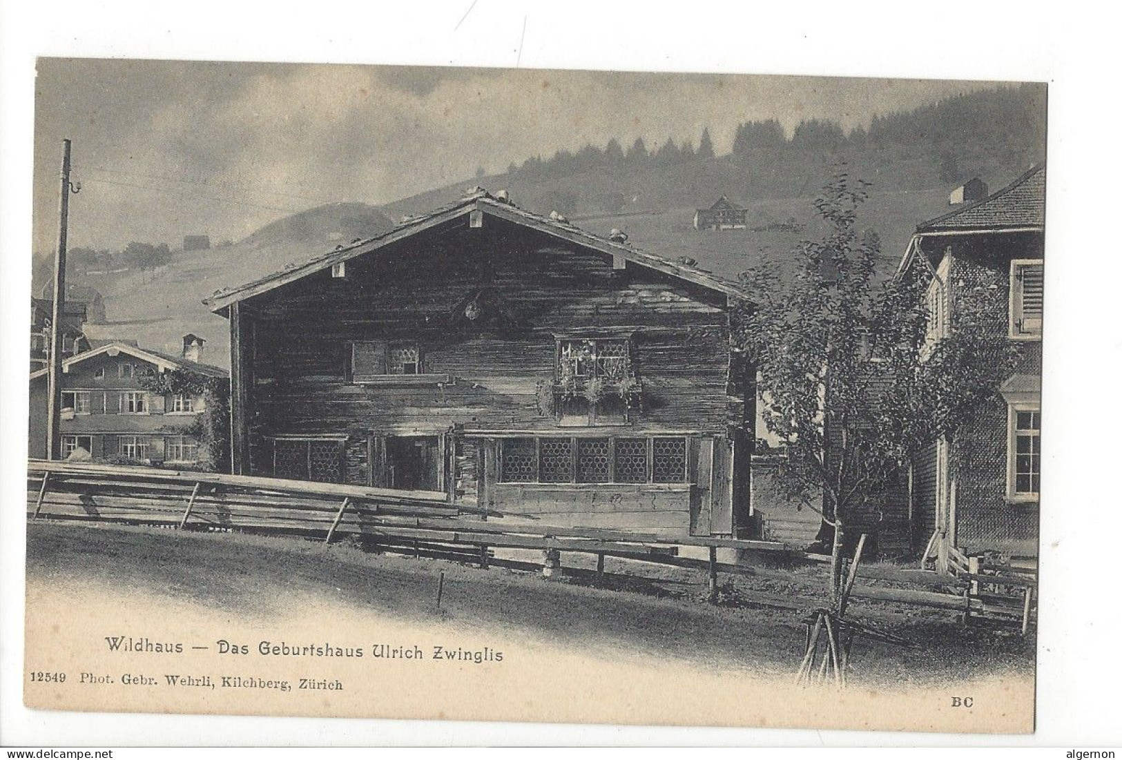 31740 - Wildhaus Das Geburtshaus Ulrich Zwinglis - Wildhaus-Alt Sankt Johann