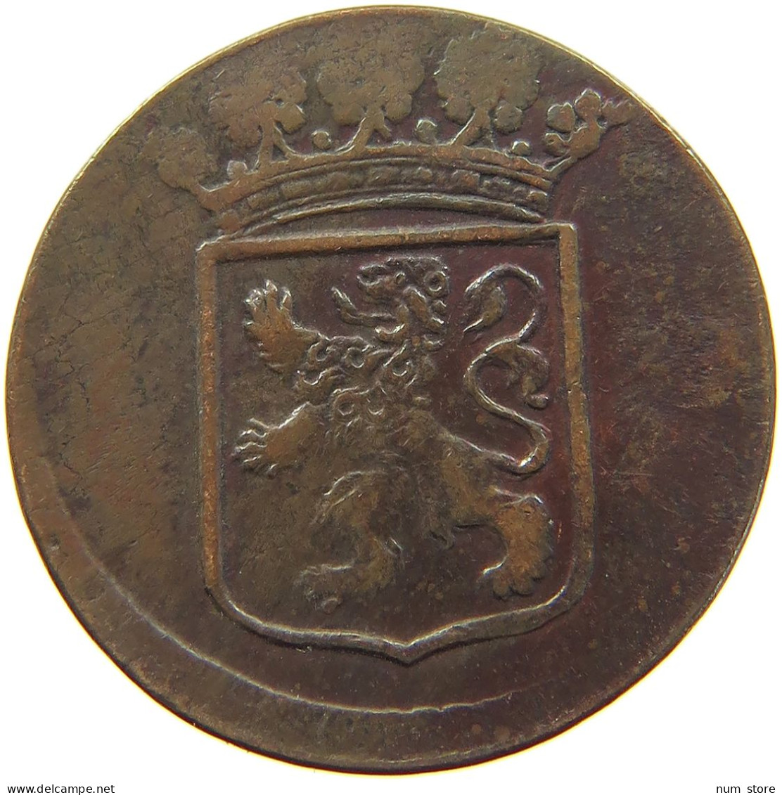 NETHERLANDS HOLLAND DUIT 1780  #c063 0695 - Provincial Coinage