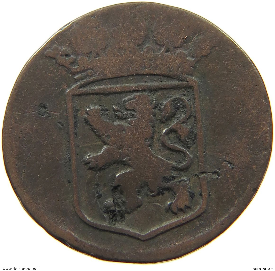 NETHERLANDS HOLLAND DUIT 1752  #c063 0699 - Monnaies Provinciales