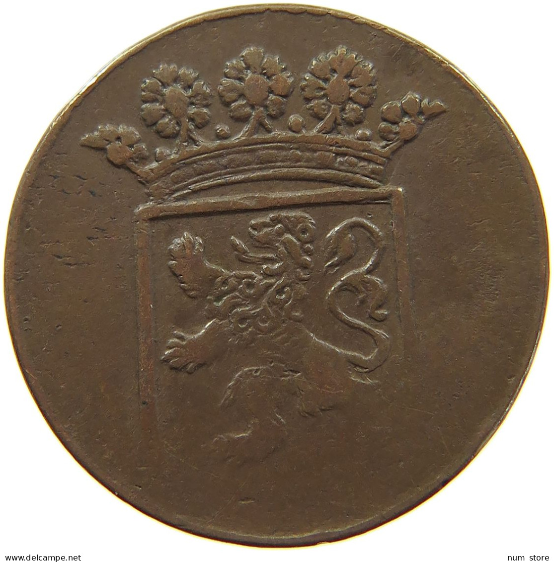 NETHERLANDS HOLLAND DUIT 1780  #c063 0689 - Provinzen