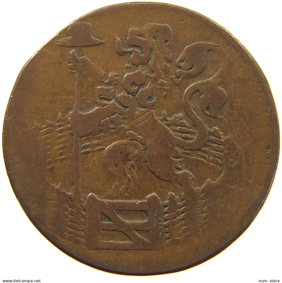 NETHERLANDS HOLLAND DUIT 1769  #c062 0093 - Monete Provinciali