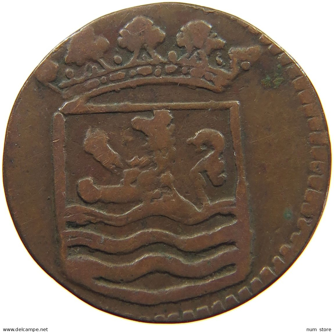 NETHERLANDS HOLLAND DUIT 1748  #c002 0341 - Provinzen