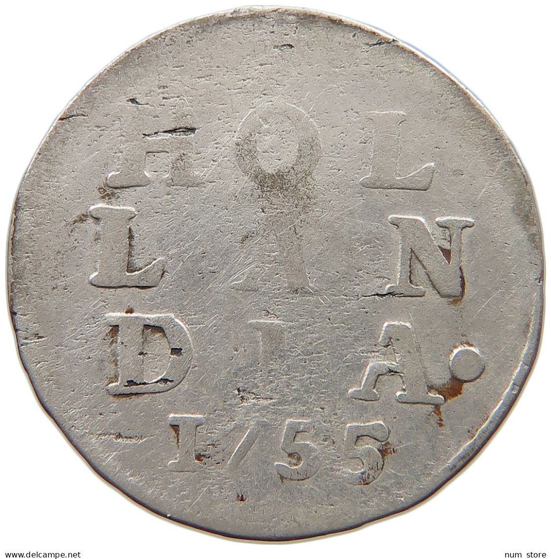 NETHERLANDS HOLLAND 2 STUIVERS   #a033 0599 - Monedas Provinciales