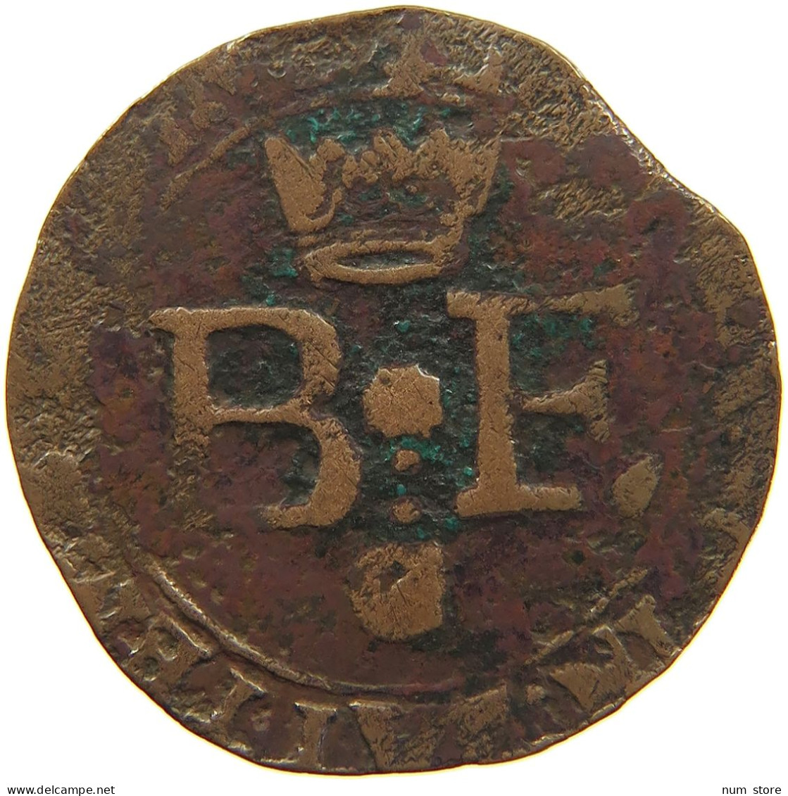 NETHERLANDS GRONSVELD LIARD BE-G Josse Maximiliaan (1617-1662) #c022 0073 - Monedas Provinciales