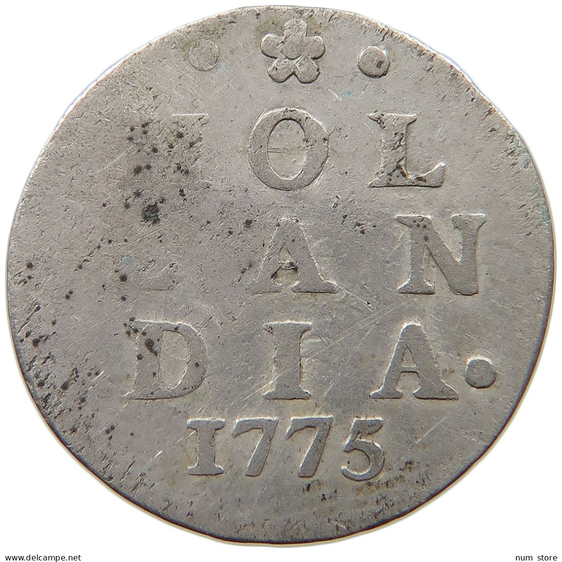 NETHERLANDS HOLLAND 2 STUIVERS 1775  #a033 0593 - Monnaies Provinciales