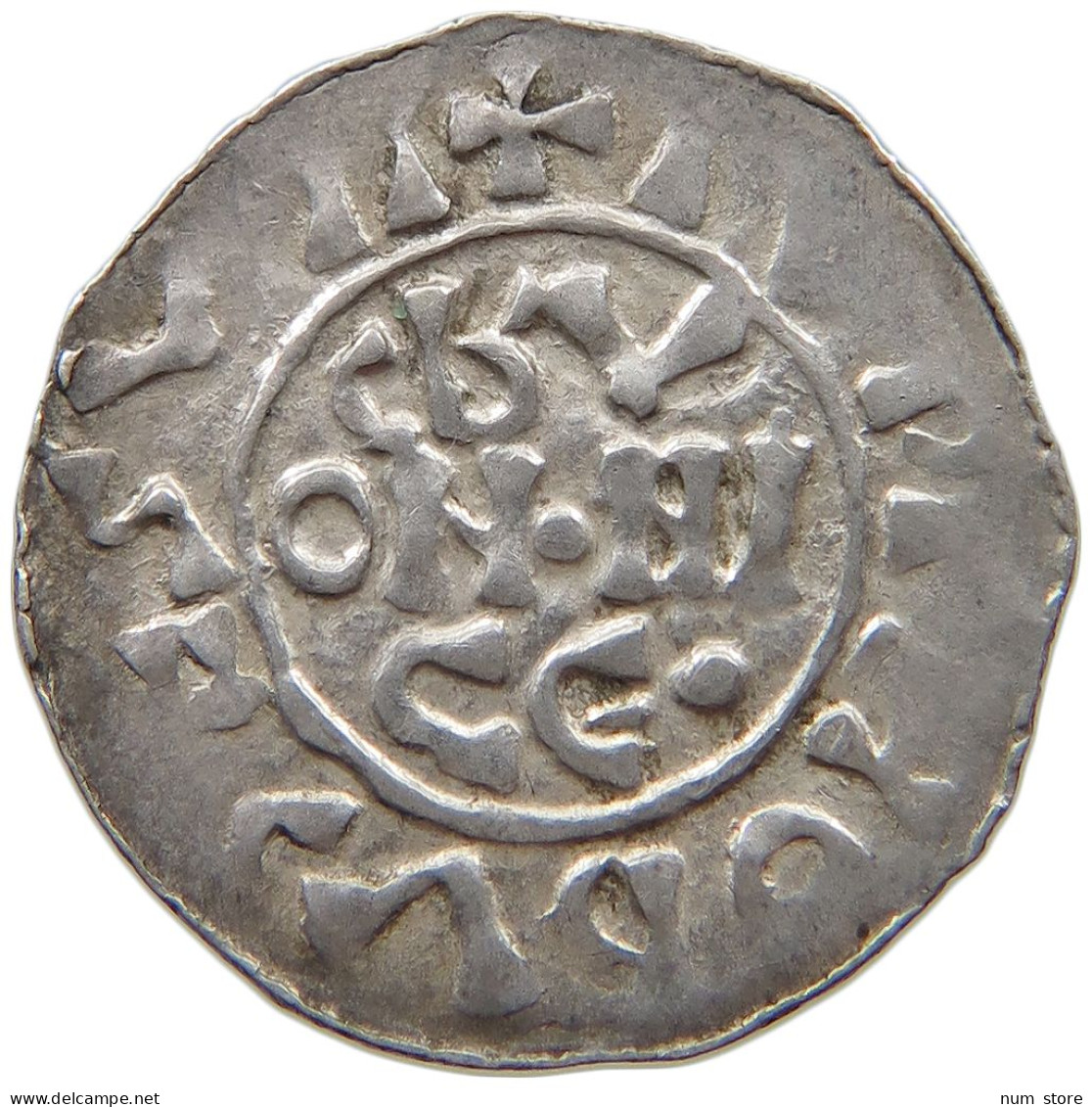 NETHERLANDS GRONINGEN DENAR 1046-1054 BERNULPHUS 1046-1054 #t143 0071 - Monete Provinciali