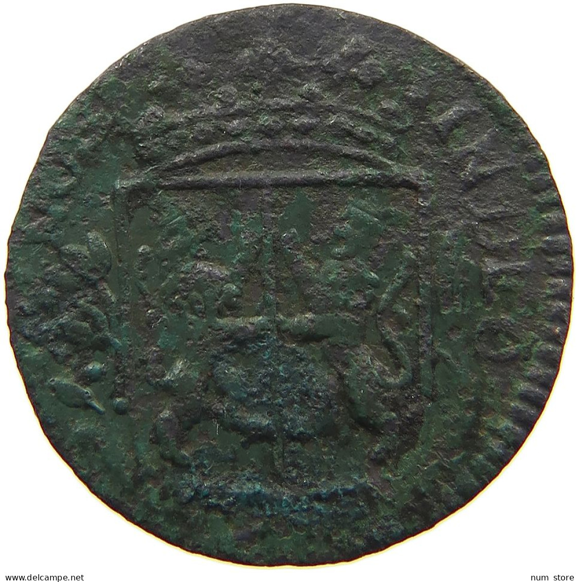 NETHERLANDS GELDERLAND DUIT 1751  #t161 0327 - Provincial Coinage