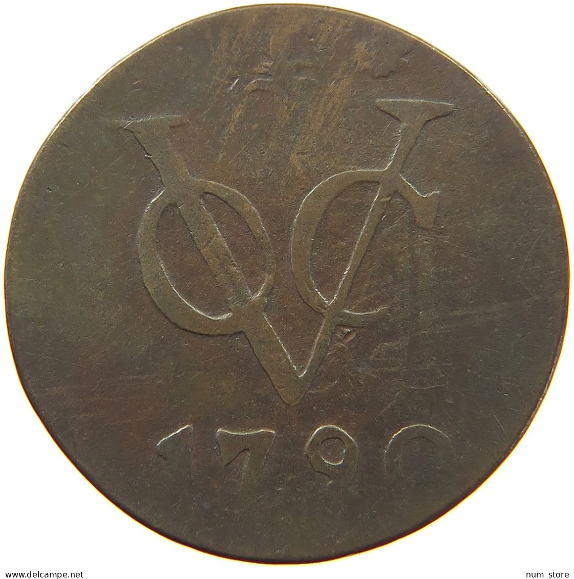 NETHERLANDS GELDERLAND DUIT 1790  #c063 0685 - Provincial Coinage