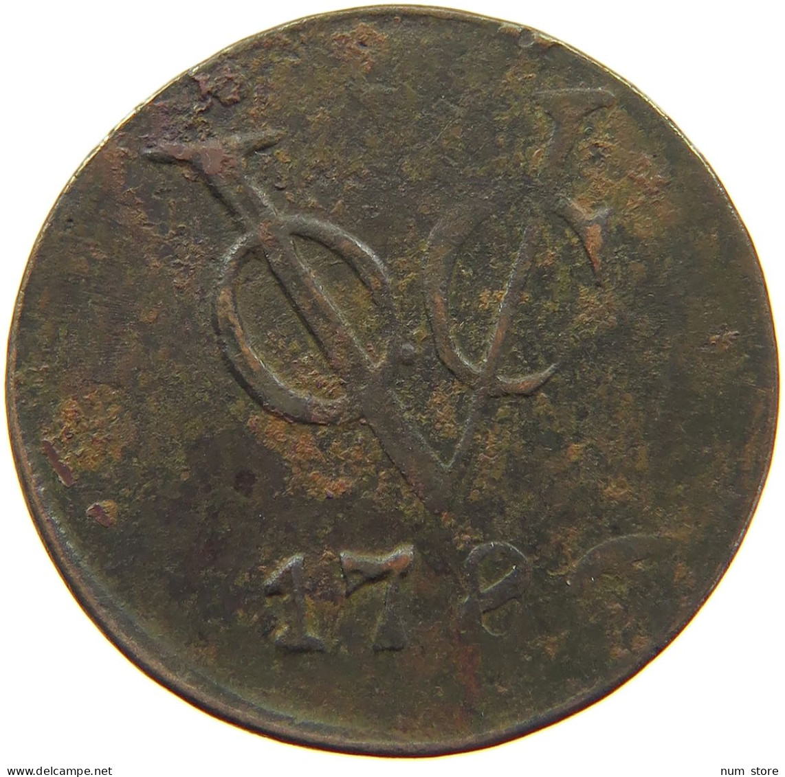 NETHERLANDS GELDERLAND DUIT 1786  #c063 0687 - Monedas Provinciales