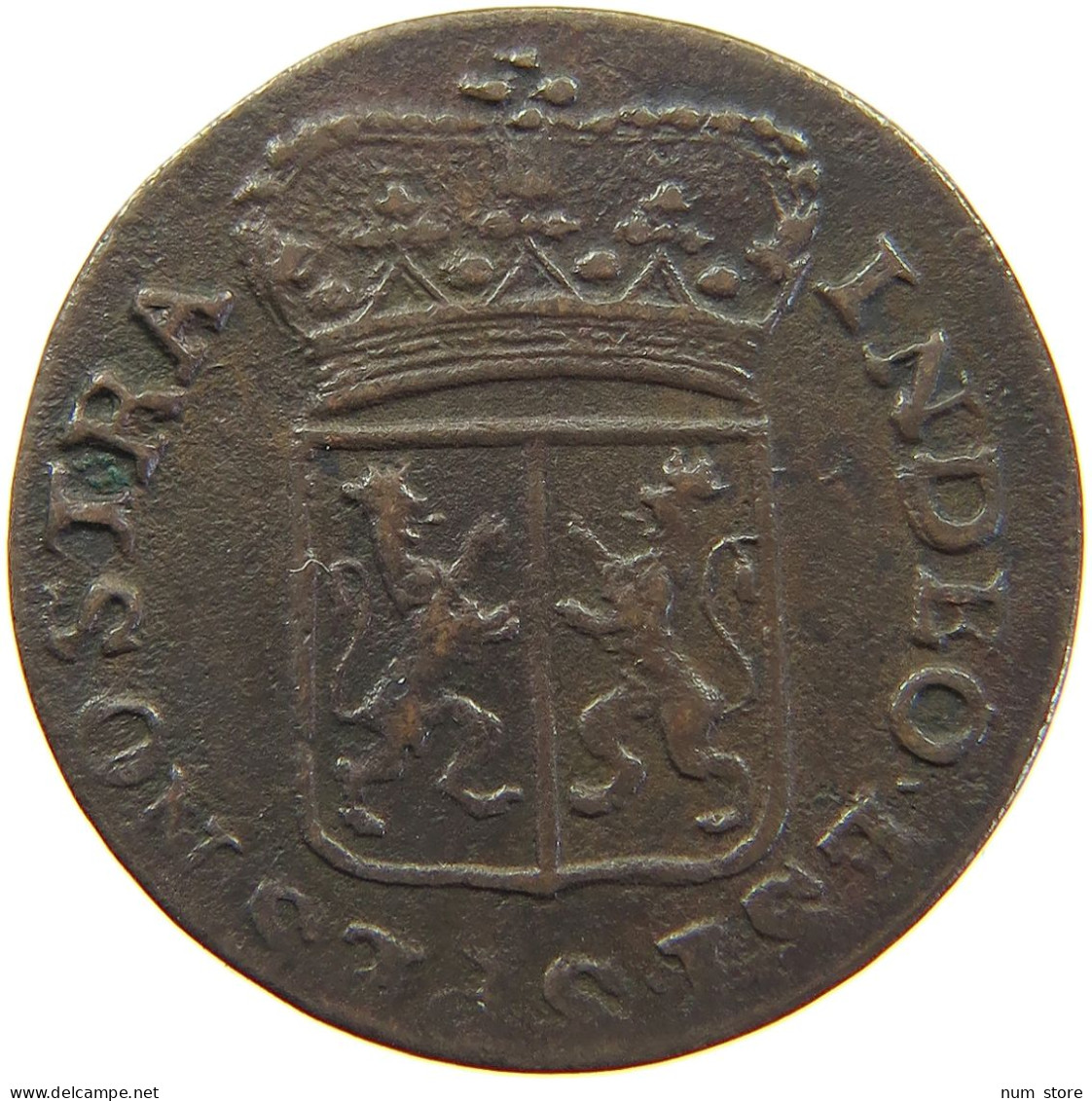 NETHERLANDS GELDERLAND DUIT 1784  #c063 0007 - Provincial Coinage