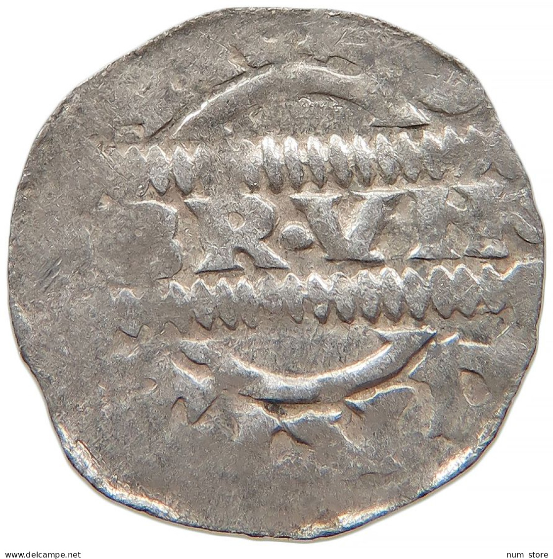 NETHERLANDS FRIESLAND DENARIUS  Bruno III (1050-1057) Dan. 498 #t021 0031 - Monete Provinciali