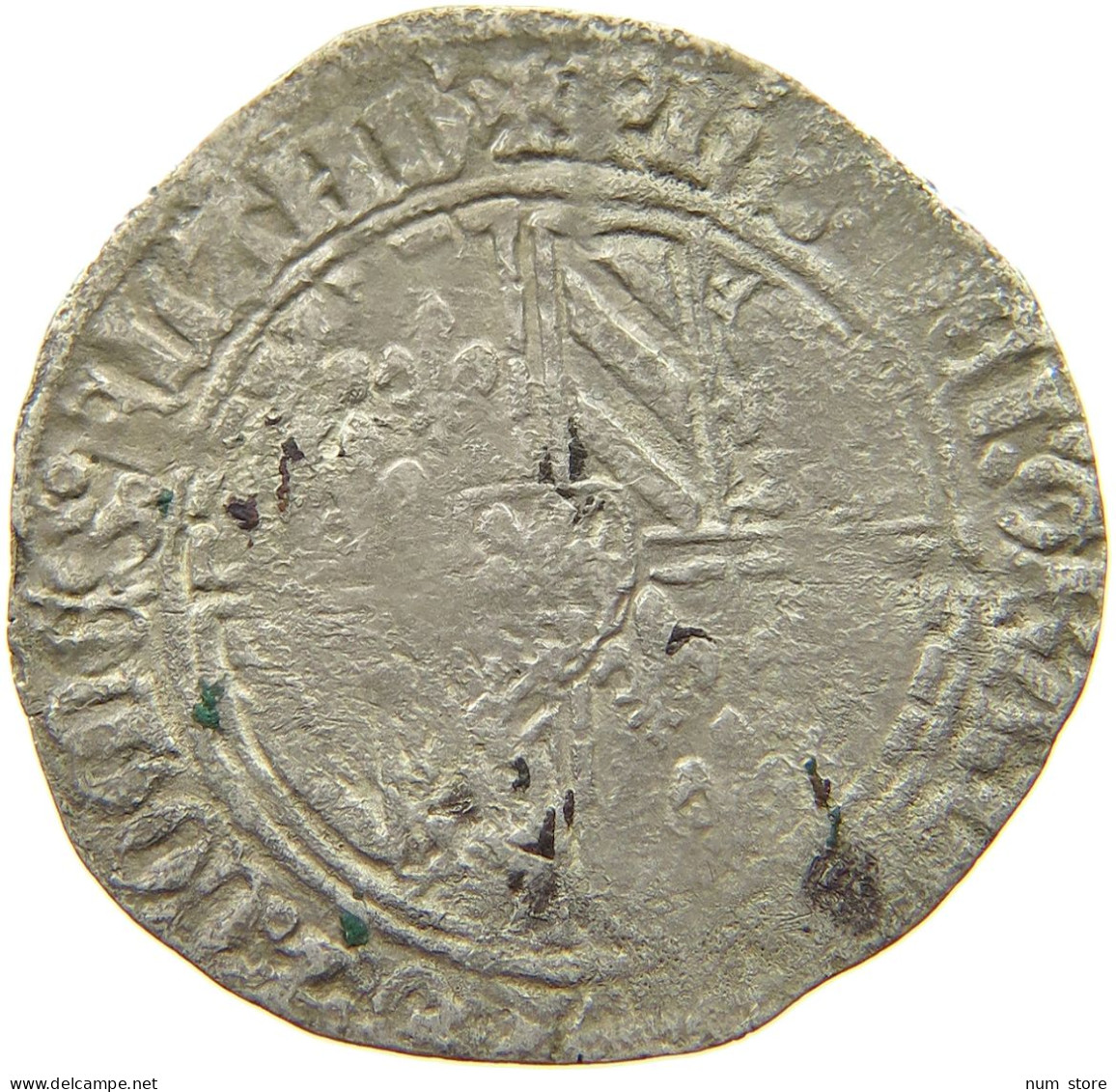 NETHERLANDS FLANDRES PATARD 1482-1506 PHILIPP 1482-1506 #t129 0209 - Provincial Coinage