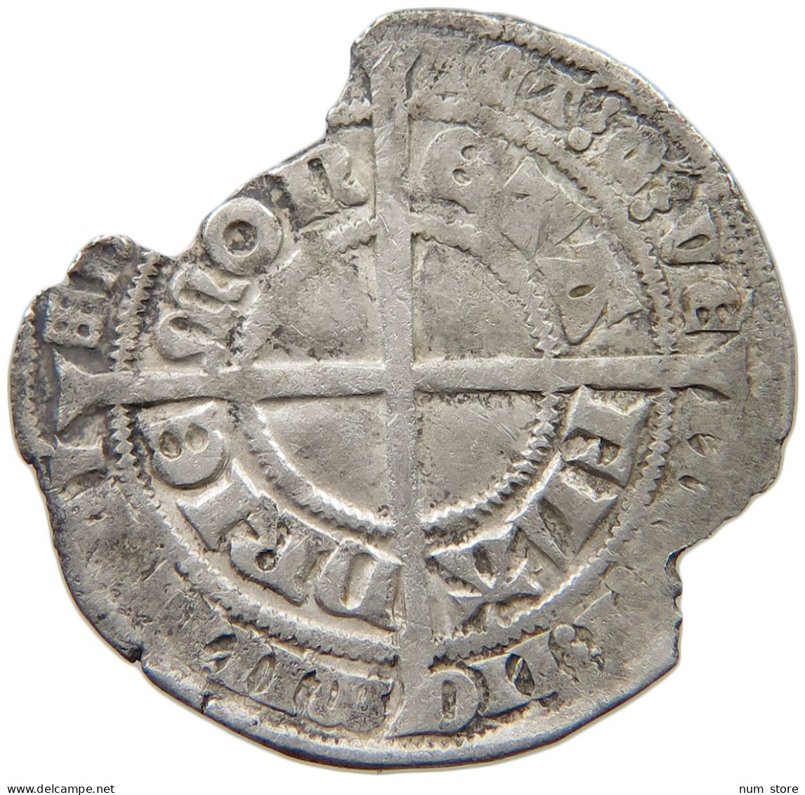 NETHERLANDS FLANDRES GROOT  Lodewijk Van Male (1346-1384) #t128 0417 - Provinciale Munten