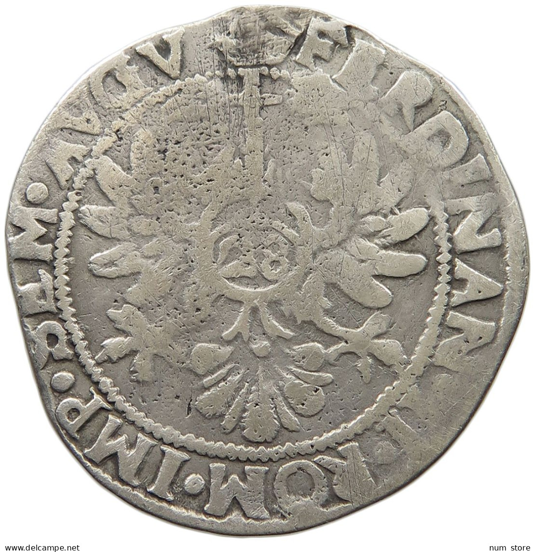 NETHERLANDS EMDEN 28 STUIVER N.D.  #t007 0261 - Provincial Coinage