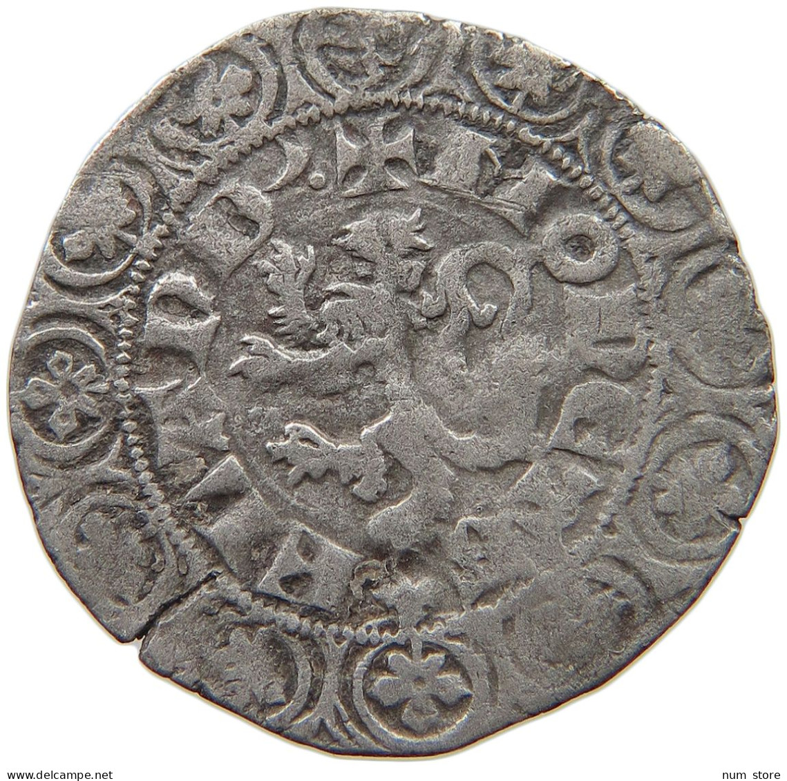 NETHERLANDS FLANDRES GROS 1346-1384 Louis De Male (1346-1384) #t113 0061 - Monedas Provinciales