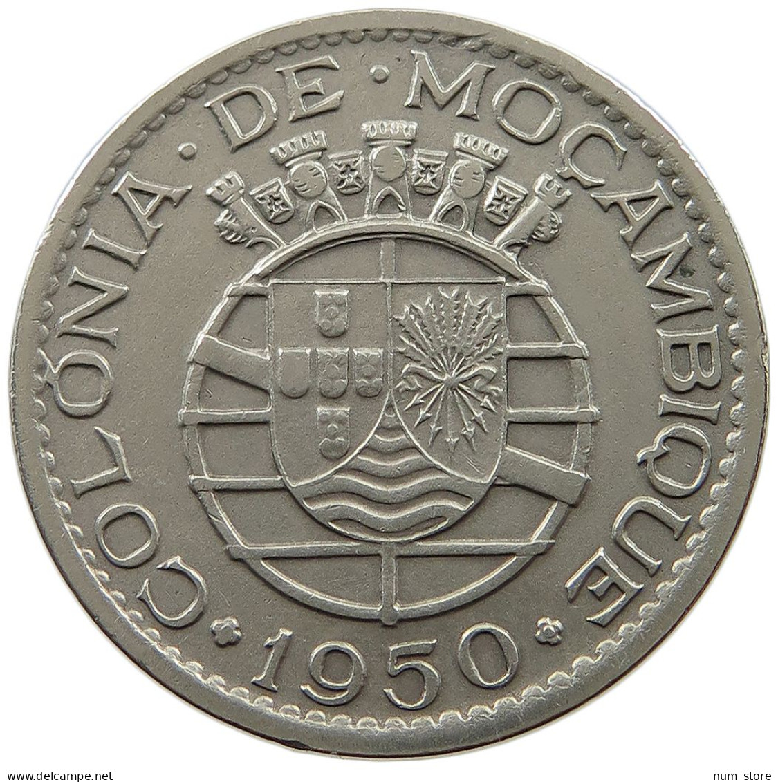 MOZAMBIQUE ESCUDO 1950  #t059 0465 - Mosambik