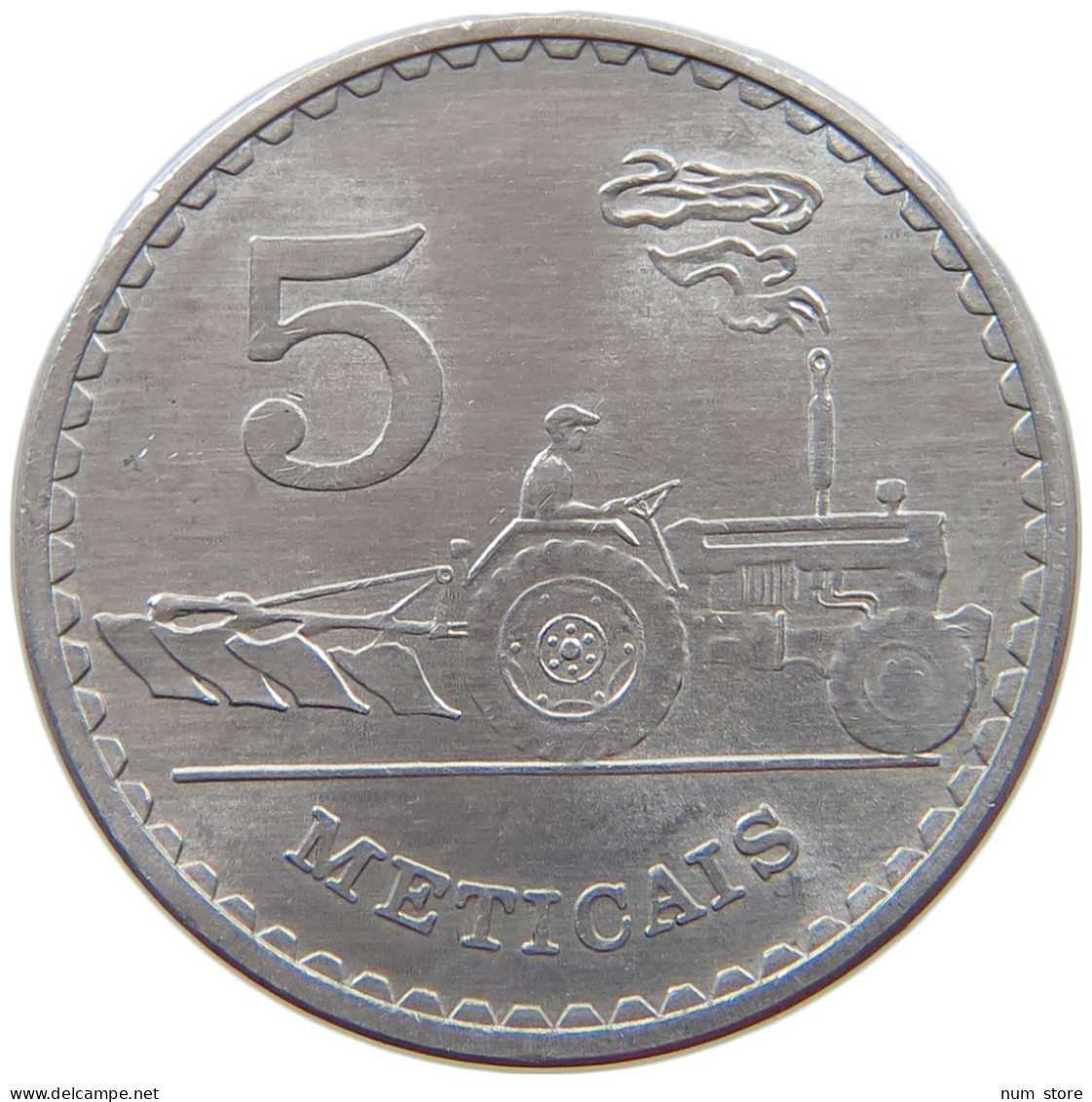 MOZAMBIQUE 5 METICAIS 1982  #s068 0565 - Mosambik