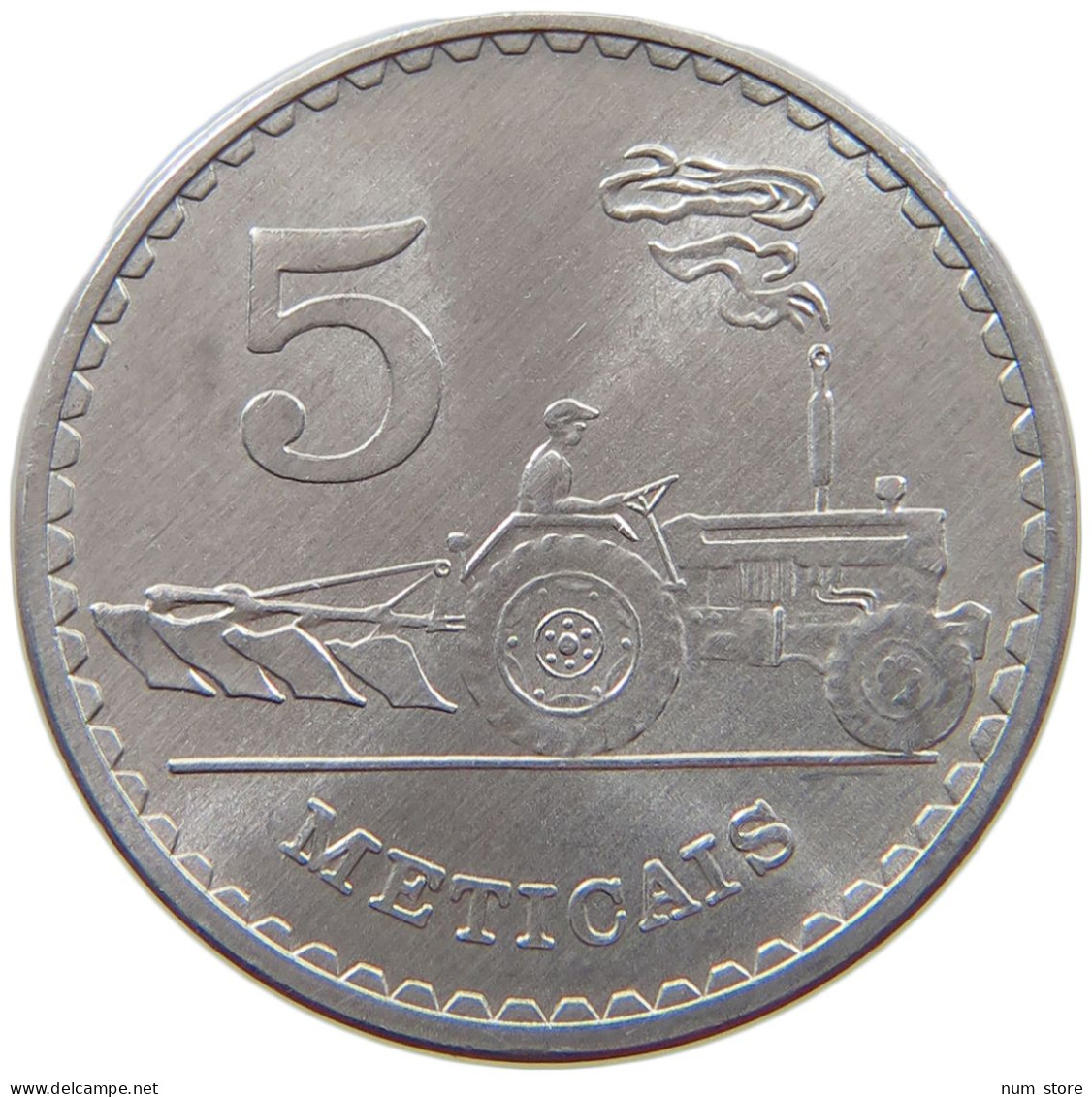 MOZAMBIQUE 5 METICAIS 1982  #s068 0563 - Mosambik