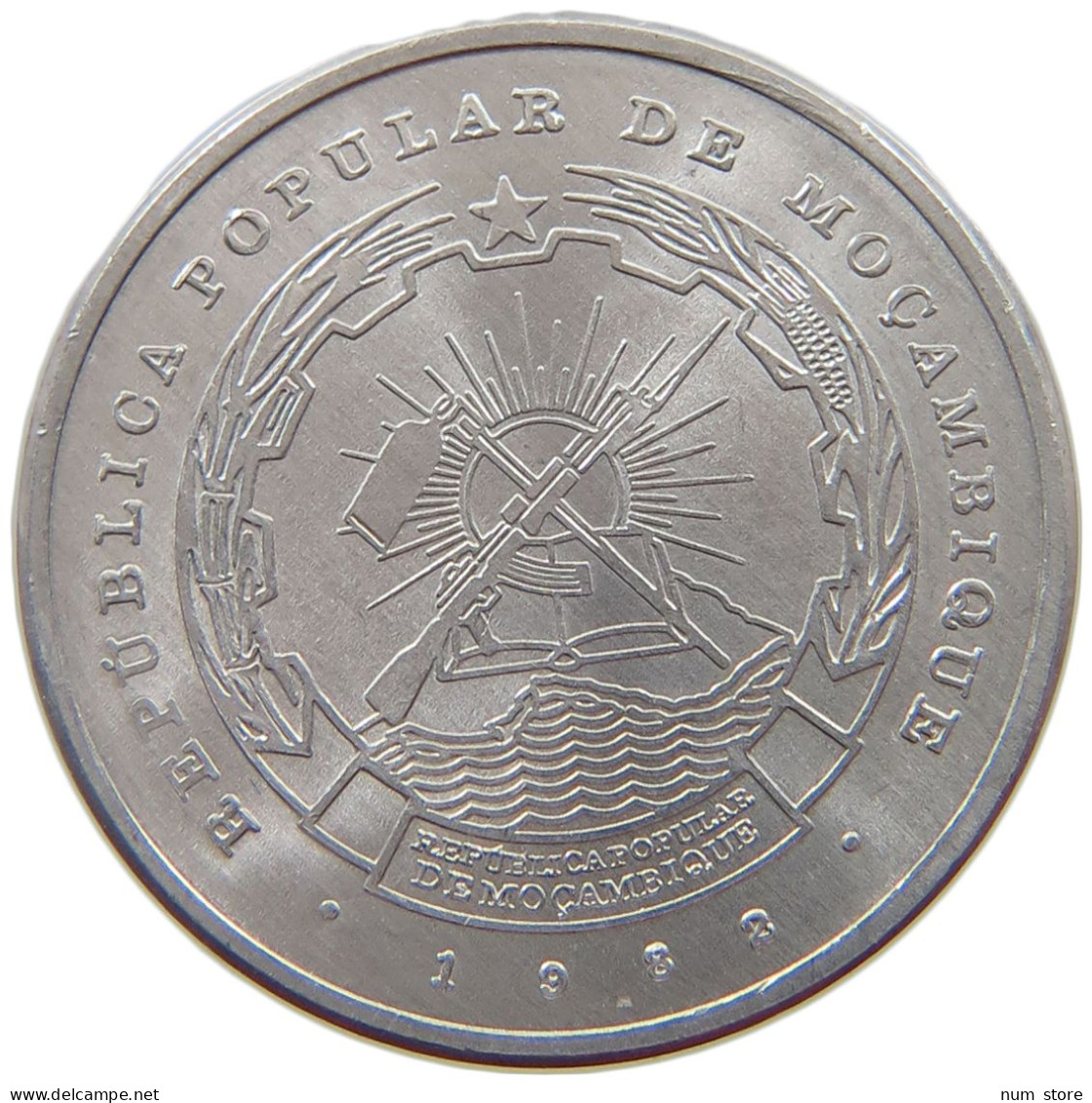 MOZAMBIQUE 5 METICAIS 1982  #s068 0563 - Mozambico