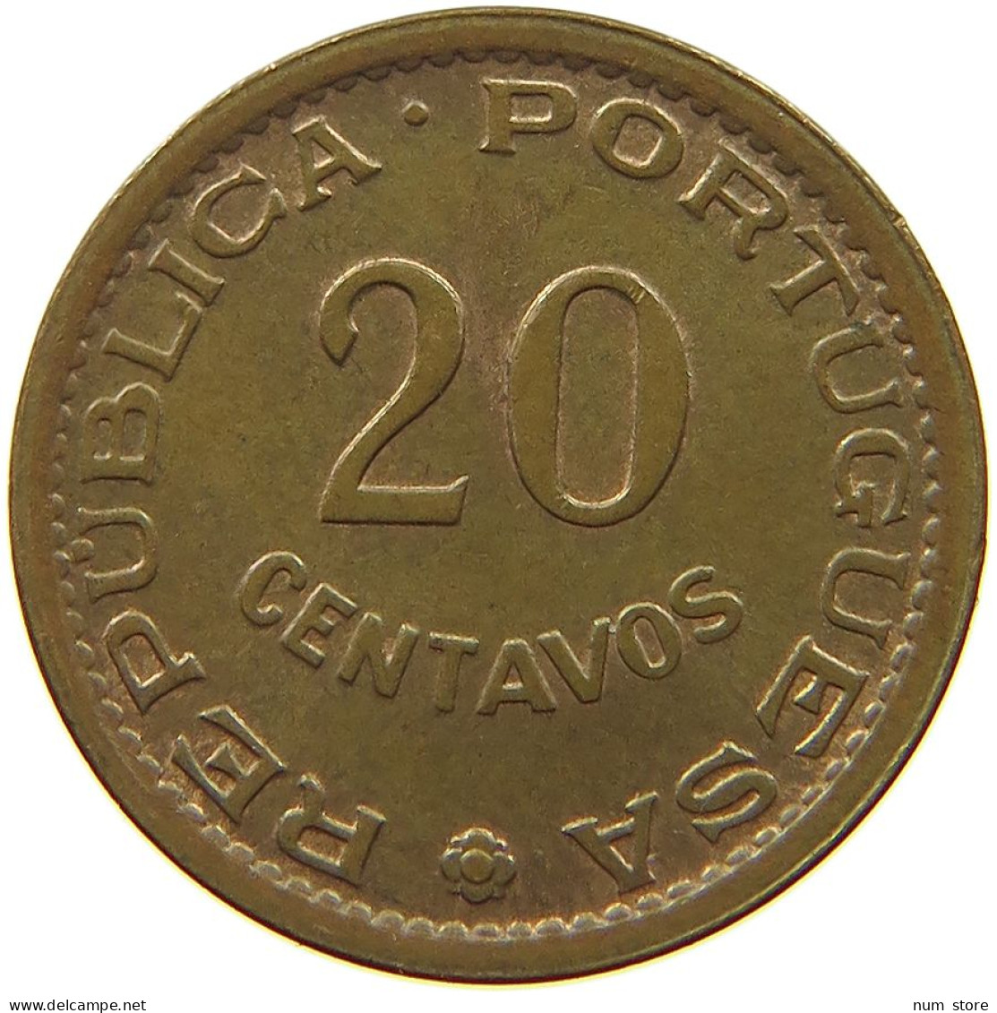 MOZAMBIQUE 10 CENTAVOS 1973  #s067 0505 - Mosambik