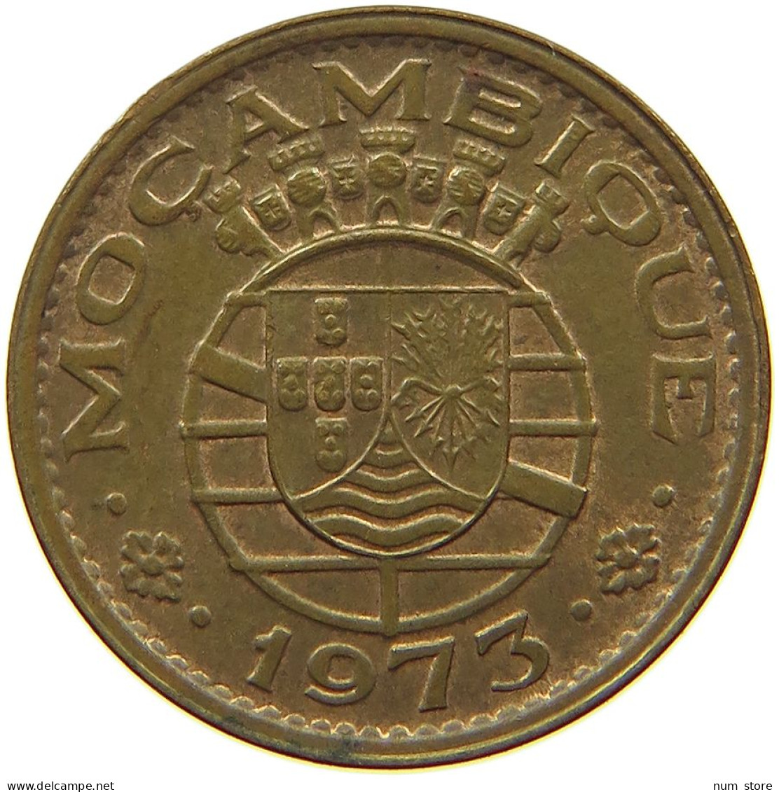 MOZAMBIQUE 10 CENTAVOS 1973  #s067 0505 - Mozambique